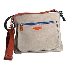 Kipling Kaeon Rebellion Crossbody And Brown Hand Bag Beige Orange
